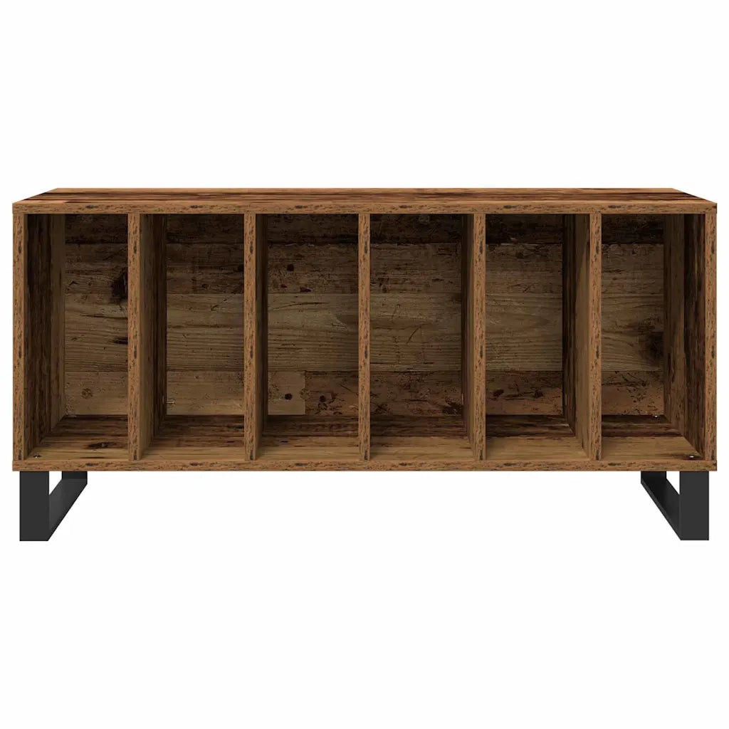 Mobile porta vinili Legno vecchio 100 x 38 x 48 cm CFW4602403