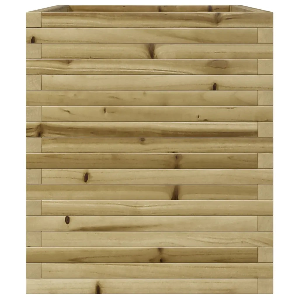 Fioriera | Cassetta per fiori | Vaso da Giardino 90x60x68,5 cm in Legno di Pino Impregnato
