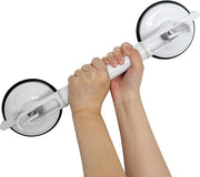 Maniglia da 46 cm senza fori - maniglia con presa per anziani - aiuto di presa per anziani in bagno maniglia con presa