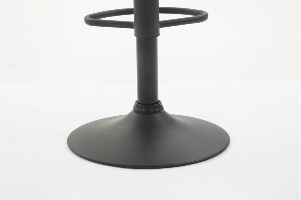 Set 2 Sgabelli Bar Braga In Similpelle nero,nero