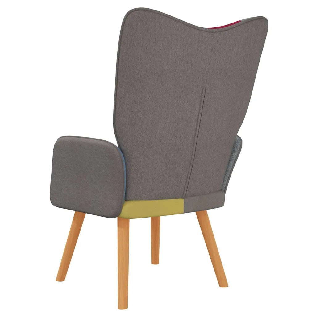 Divano Sedia-Poltrona Relax in Tessuto Patchwork 843710