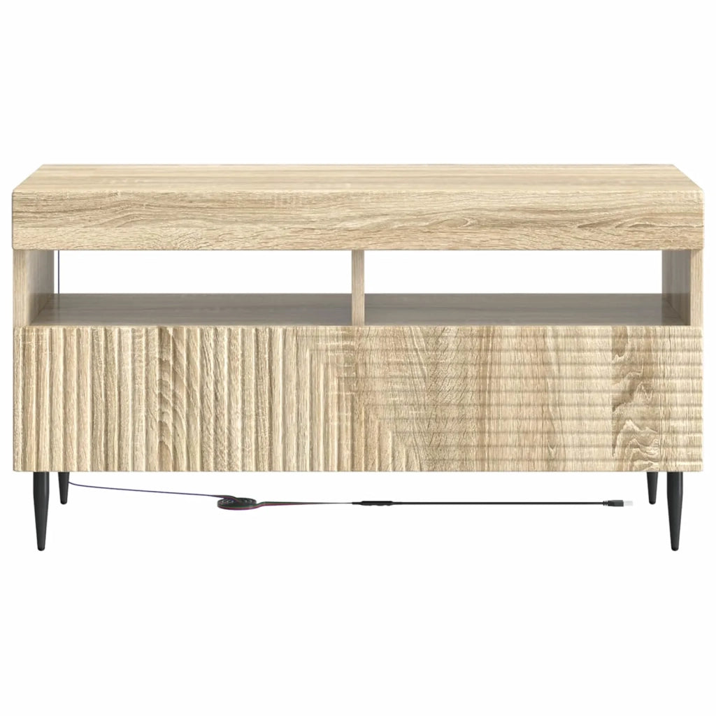 Mobile TV LED Rovere Sonoma Legno ingegnerizzato 896997