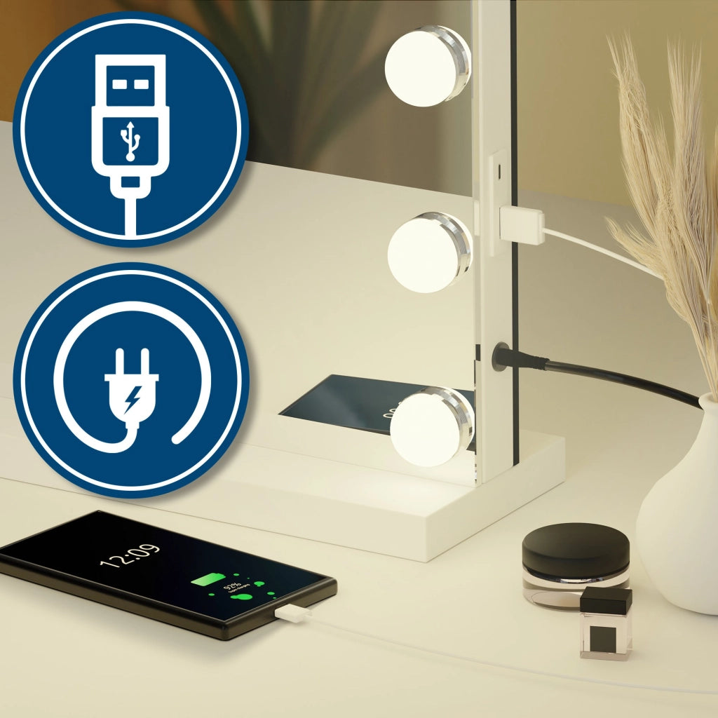 Specchio per il trucco Norlina senza Bluetooth 1