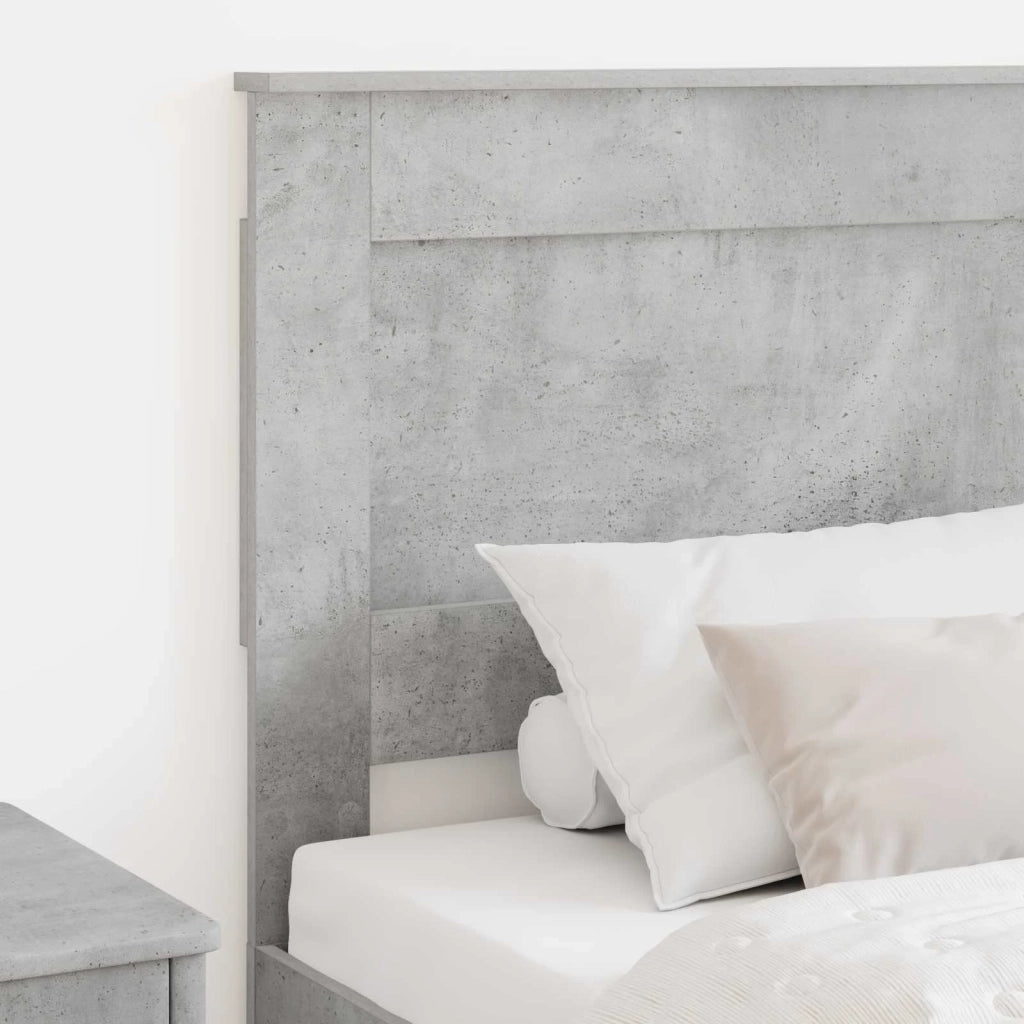 Testiera Grigio cemento Legno ingegnerizzato 887476