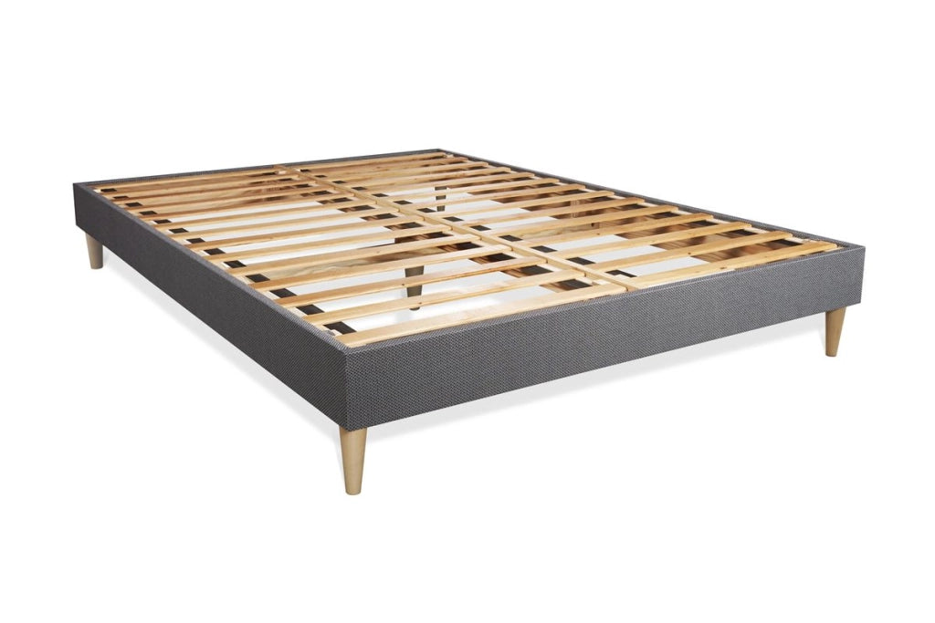 Pacchetto letto completo - Materasso 140x200cm + Box spring con doghe (kit) + 2 cuscini + Piumino - Actimemo Form