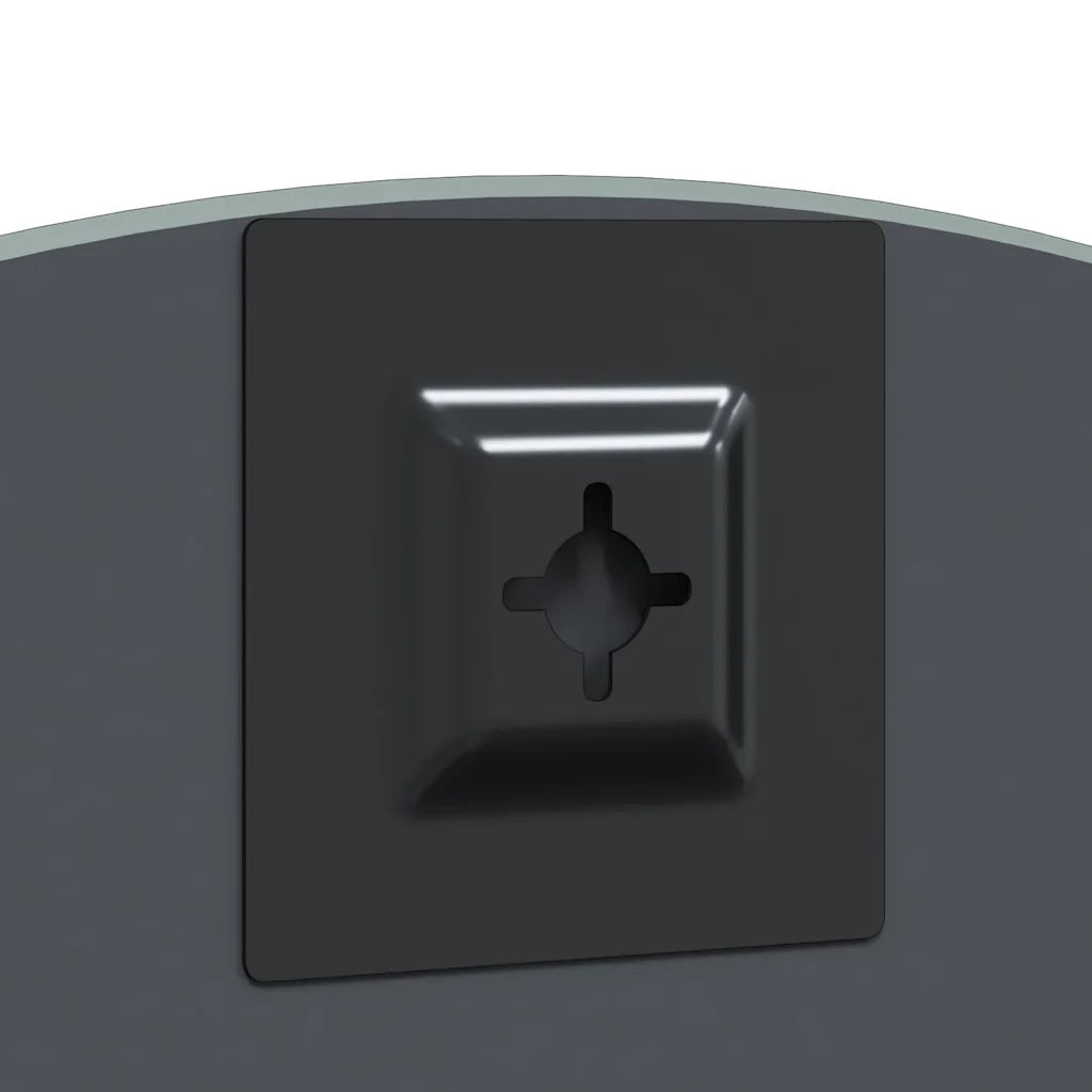 Specchio da parete Rotondo Ø 30 cm vetro temperato 42023012
