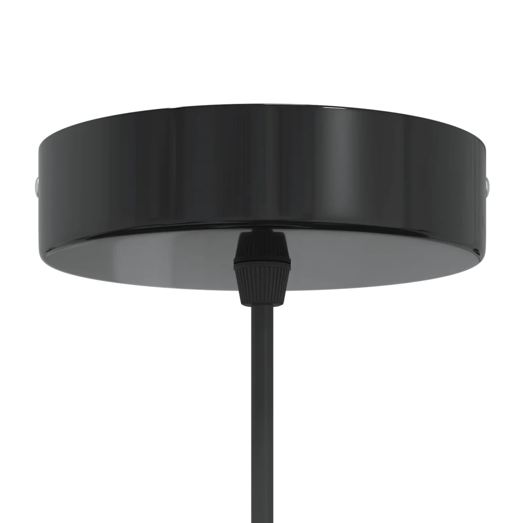 Lampada a Sospensione 2 pz Regolabile E27 Nero ? 30 cm Metallo CFW6863195