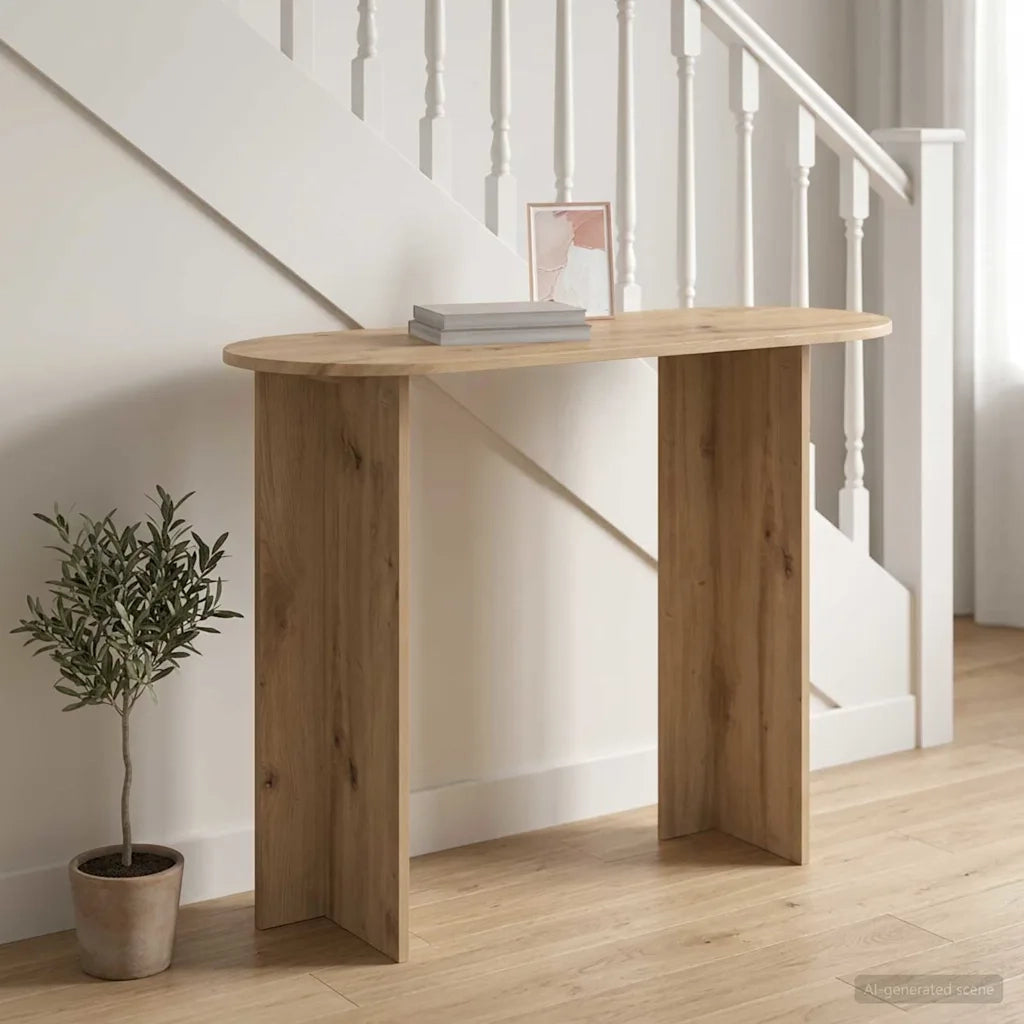 Tavolo consolle Rovere Artigianale 100 x 39,5 x 75 cm 8001157