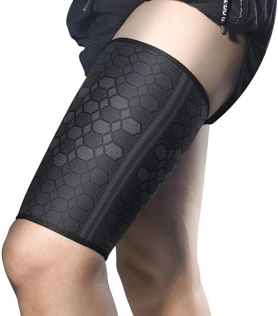 Unisex - Antiscivolo - Compressione - Supporto - Gonna - Ginocchi - Quadricipiti - Dolore alla schiena - Lacerazioni dei muscoli - Crampi - Per Uomini e Donne