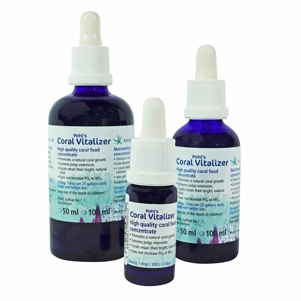 Korallen-Zucht Pohl's Coral Vitalizer - nutrimento concentrato per coralli Formato: 100 ml