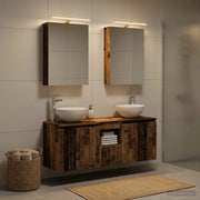 Set di Armadi da Bagno 5 pcs Legno antico 50 x 14,5 x 70 cm 3406357