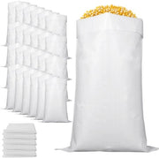 Sacchi di tessuto in polipropilene 30 pz - Sacchi di tessuto in polipropilene 50 kg - Sacchi per sabbia per riempire - Sacchi per patate - Ideali per cibo per animali - Facili da pulire - Sacchi di stoccaggio
