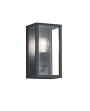 Applique da Esterno  E27 in Pressofusione di alluminio Antracite