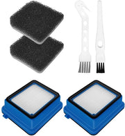 Accessori per aspirapolvere 2 Set - Filtro a cotone 95 x 78 mm - Pennello per pulizia dei collegamenti 110 x 14 mm - Pennello a forma di testa di gallina - Materiale plastico - Eccellenti prestazioni di filtraggio - Filtro per aspirapolvere