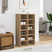 vidaXL Scarpiera Rovere Artigianale 54x34x100,5 cm in Truciolato