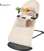 Wipstoel compatta pieghevole - Bouncer per bambini - Sedile oscillante leggero - Bianco - Con funzione di ripiegamento