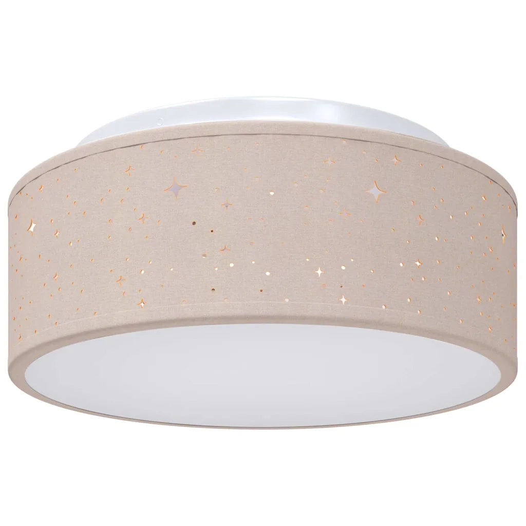 Lampada da soffitto Talpa 30 x 30 x 13,5 cm Tessuto CFW2843003