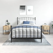 Comodini 2 pz-Set di 2 Tavolino da notte Rovere Sonoma 34x35,5x45 cm in Legno Multistrato