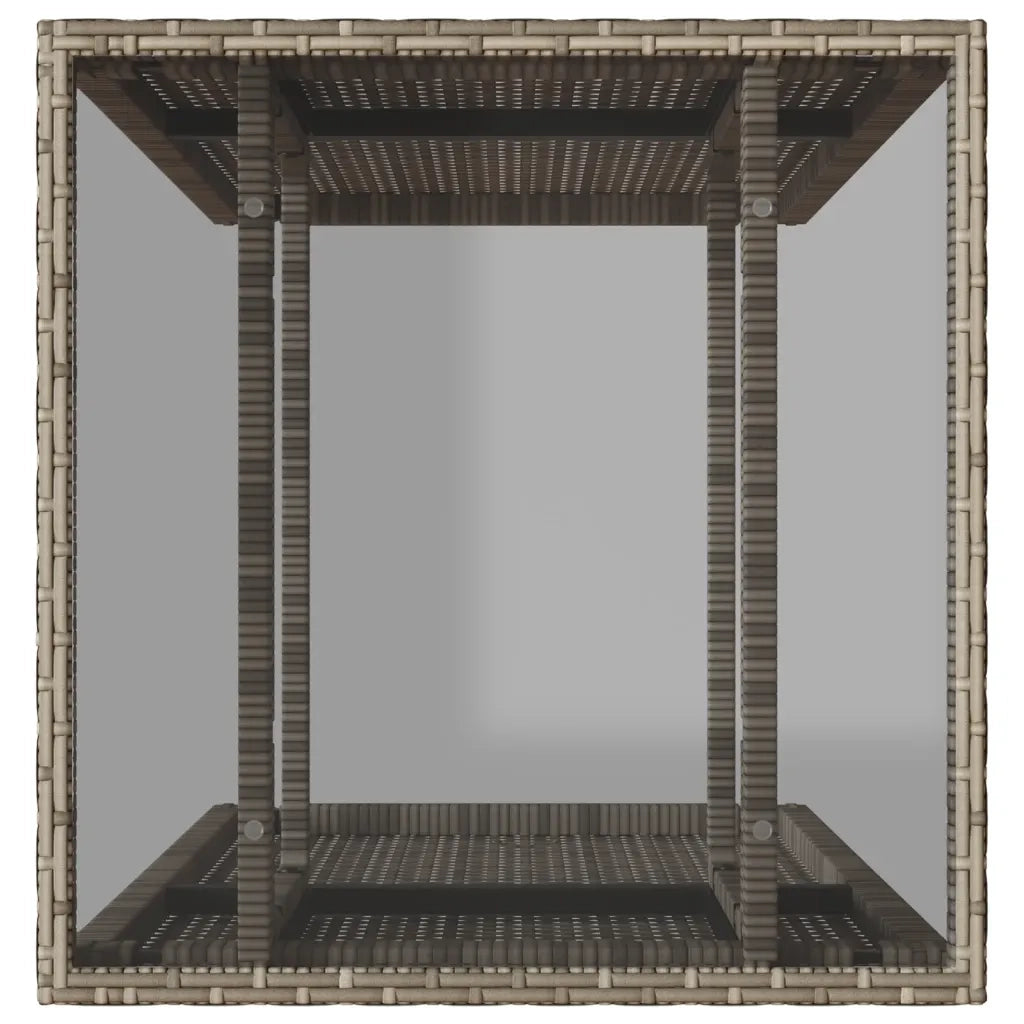 vidaXL Set da Bistrò 3 pz con Cuscini Beige in Polyrattan