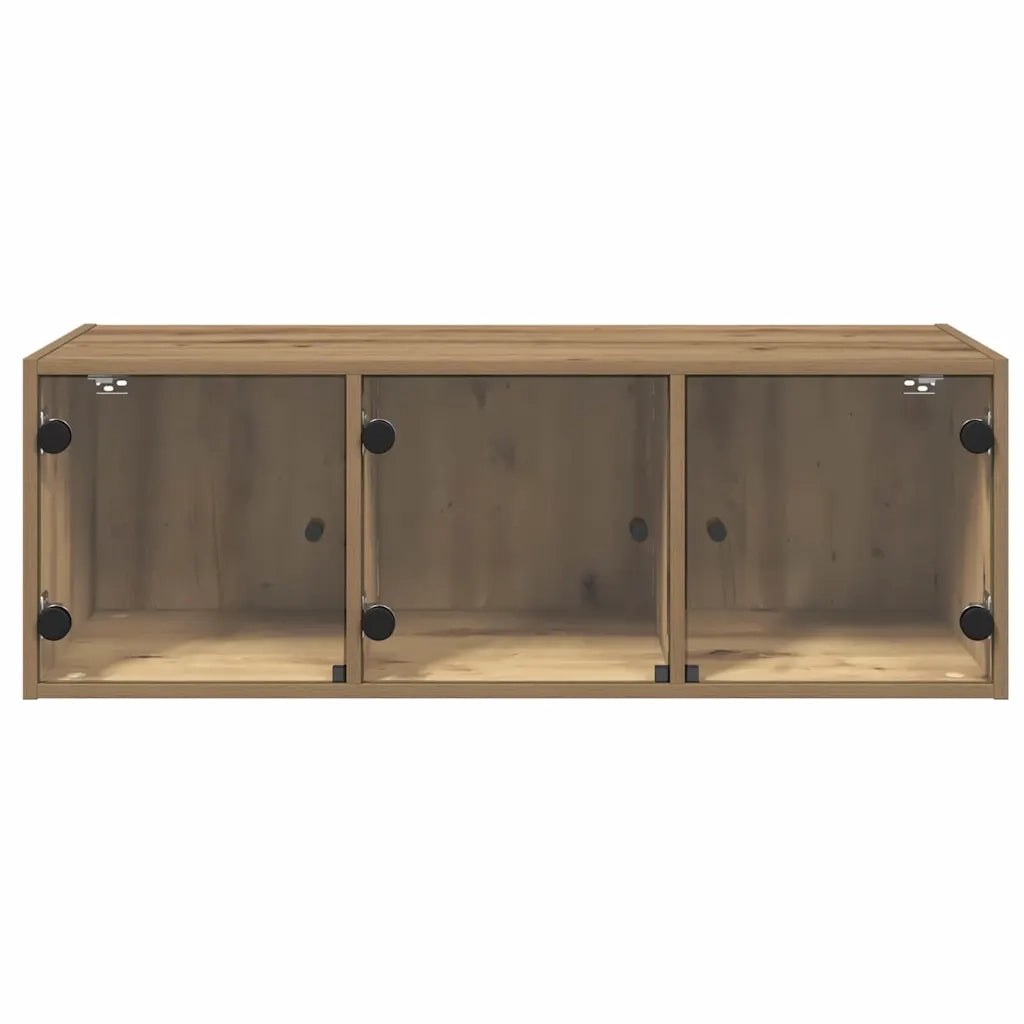 Armadietto a Muro | Mobile a Parete Rovere artigianale 102 x 37 x 35 cm