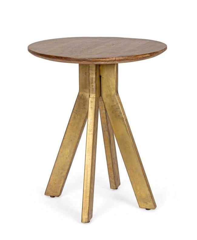 Tavolino Basso Ø50x50 cm in Legno
