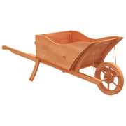 Fioriera | Cassetta per fiori | Vaso a Carriola 128x45,5x43 cm in Legno Massello di Abete