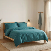 Wickliffe, Copripiumino Matrimoniale Federa Inclusa, 240x220 cm Verde