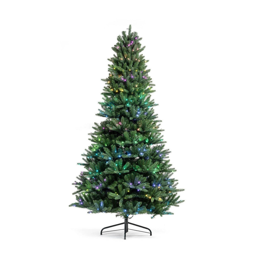 Trade Shop - Catena Luminosa Per Albero Controllo Remoto Tramite App Wifi Smart 180 Led Rgb -