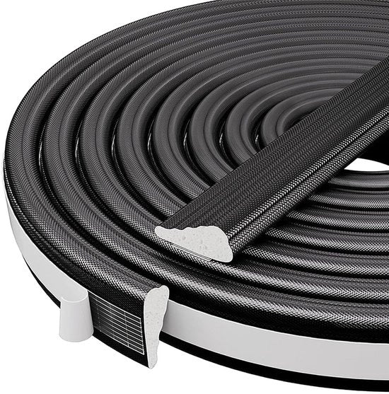 Tubo di chiusura per porte - Impermeabilizzazione a schiuma a forma di coda di ratto - Isolamento