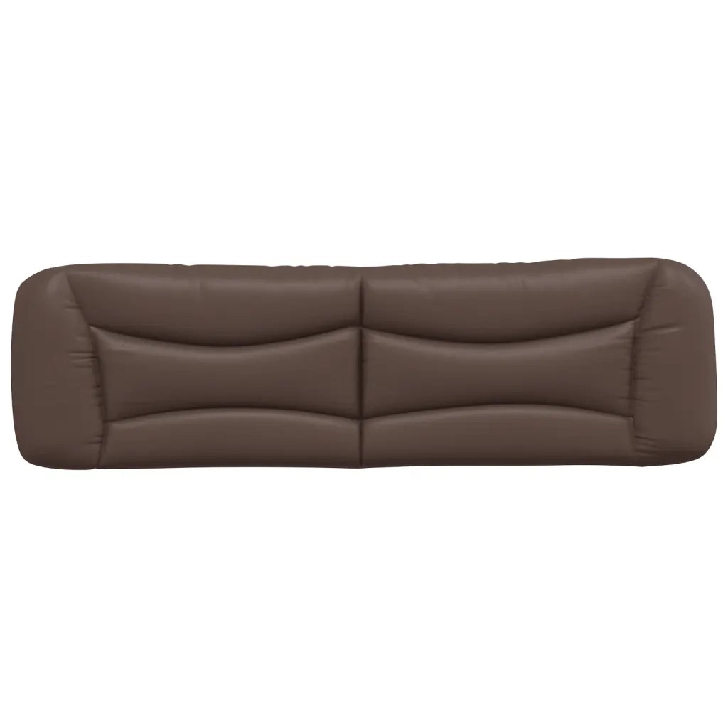 Cuscino Testiera Hvar Marrone 180 cm in Similpelle CFW1511235