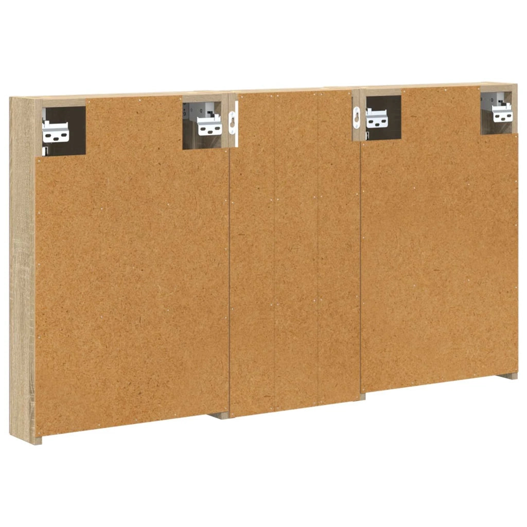 Set di Armadi da Bagno con porta 3 pcs 110 x 10,5 x 60,5 cm 3403714