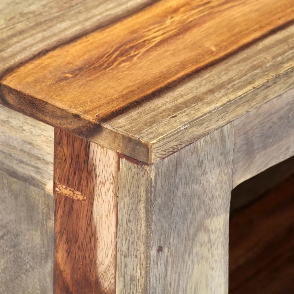 Mobile Porta TV in Legno Massello di Acacia 130x30x40 cm 247750