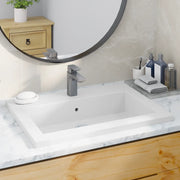 Lavandino in Granito 600x450x120 mm Bianco