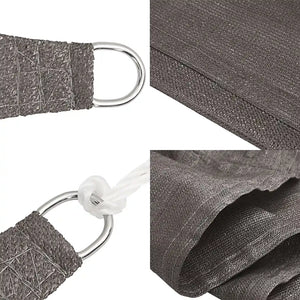 Vela Parasole 160 g/mÂ² Antracite 6x6x6 m in HDPE cod mxl 21858