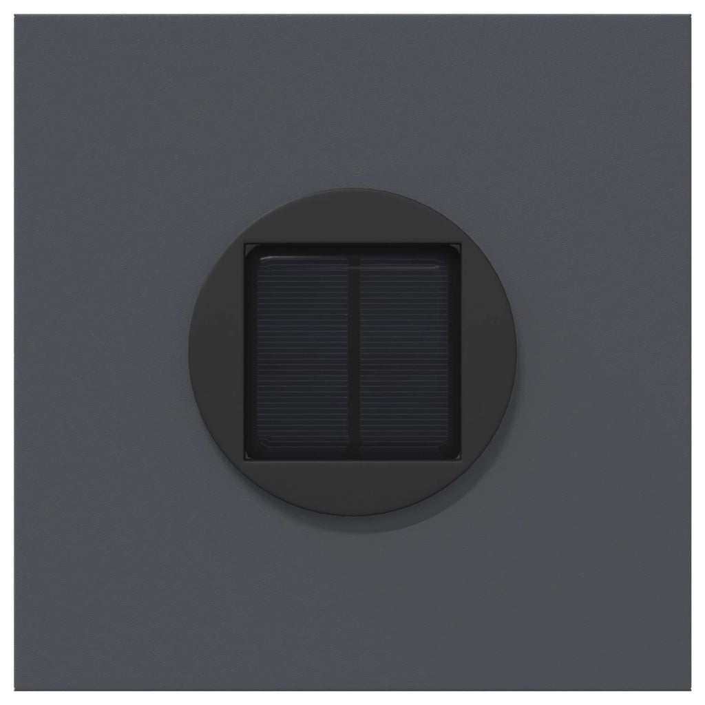 Faro LED solare per sentieri 2 pz Antracite CFW5024981