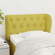 Testiera ad Orecchio Verde 83 x 23 x 78/88 cm in Similpelle