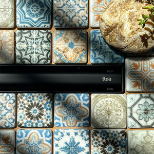 Canalina Di Scarico Neox Slim Pro Black 100