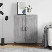 Credenza Grigio Sonoma 69,5x34x90 cm in Legno Multistrato 830202