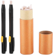 Set di pennarelli con design unico - 2 ripiani - 20 cariche di cera - plastica - kit di segnalazione tessile - per fai da te - pennarelli