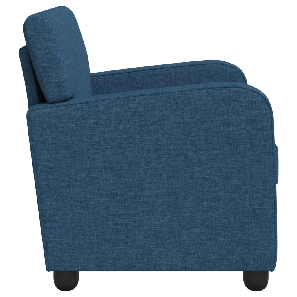 Poltrona Blu Tessuto 42043401
