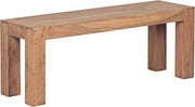 Banco Cucina 120 cm - Legno di Acacia Massello - Moderno e Realizzato a Mano
