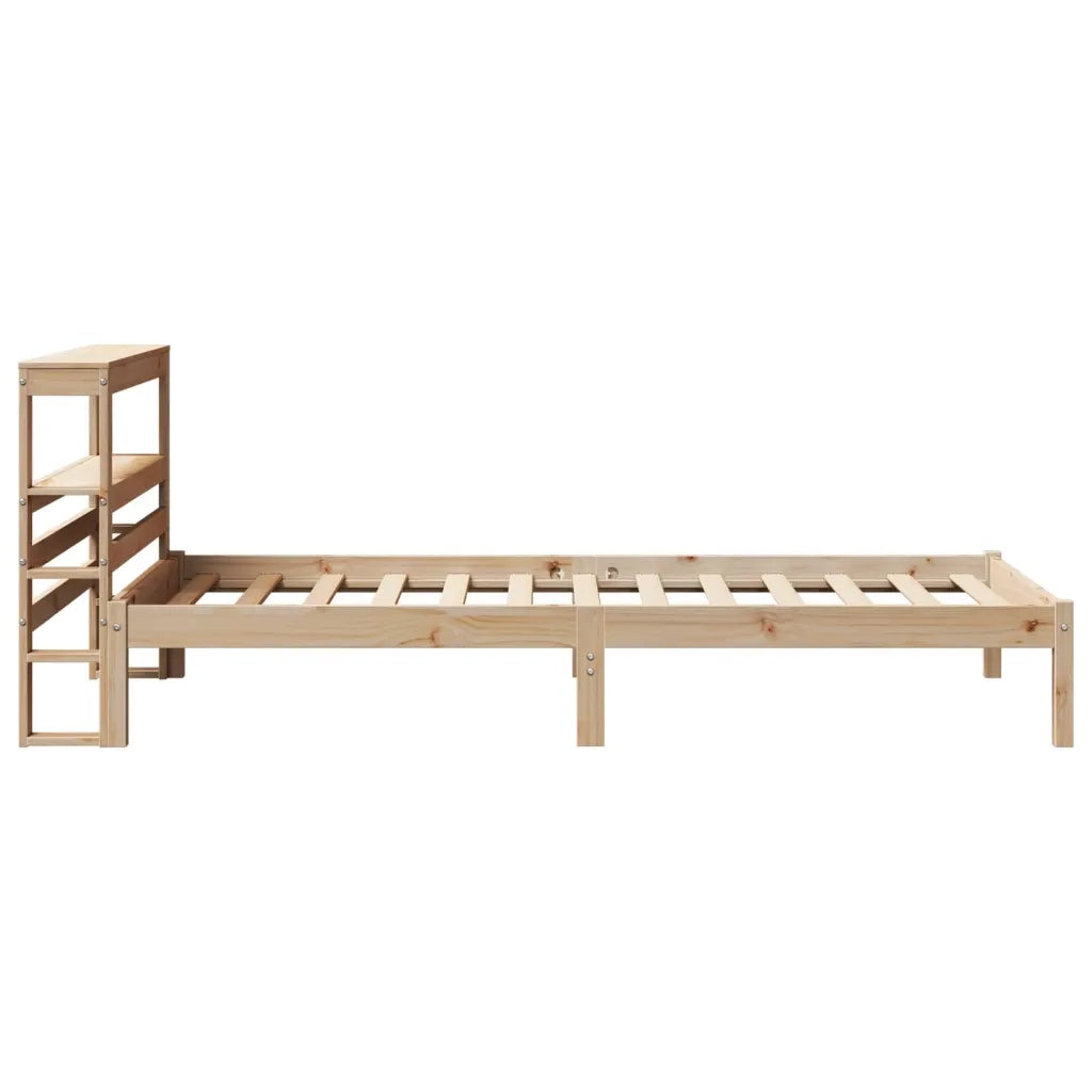 Letto senza Materasso 75x190 cm in Legno Massello Pino
