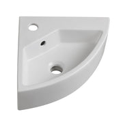 Lavabo ad angolo LINPH LN58 50x32 cm bianco