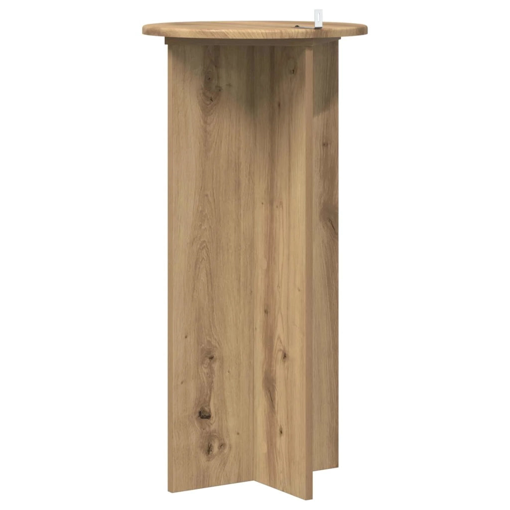 Supporto per piante 2 pcs Rovere Artigianale 40 x 40 x 80 cm