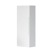 Pensile bagno sospeso H 75 cm bianco opaco cannettato reversibile Rigo