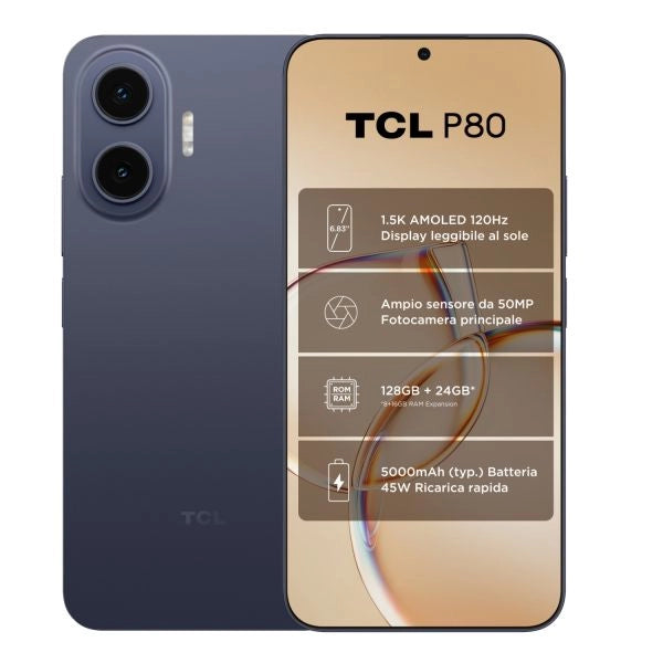 Tcl p80 midnight blue 6.83 8gb/128gb - TCT853K-2ALCA112