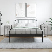 Comodini 2 pz-Set di 2 Tavolino da notte Grigio Sonoma 30x60x60 cm in Legno Multistrato 227833