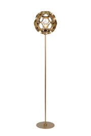 Lampada da terra art déco oro 1xE27 HANNELORE Lucide