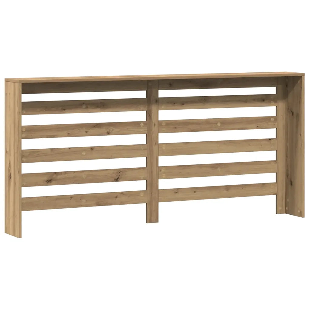 vidaXL Copertura Termosifone Rovere 175x20x82 cm in Legno Multistrato