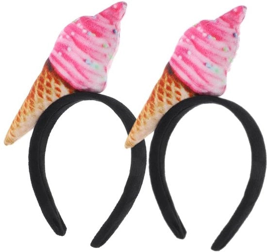 Cappello per gelato - Accessori per capelli - Colori multicolor - Cosplay e festa - Adatto per donne